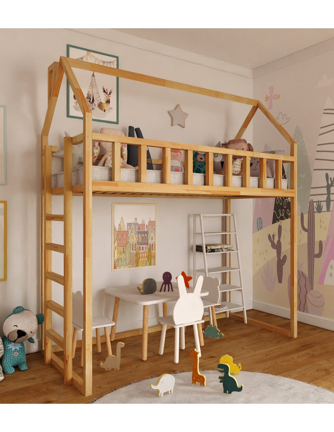Arthur loft bed side entrance