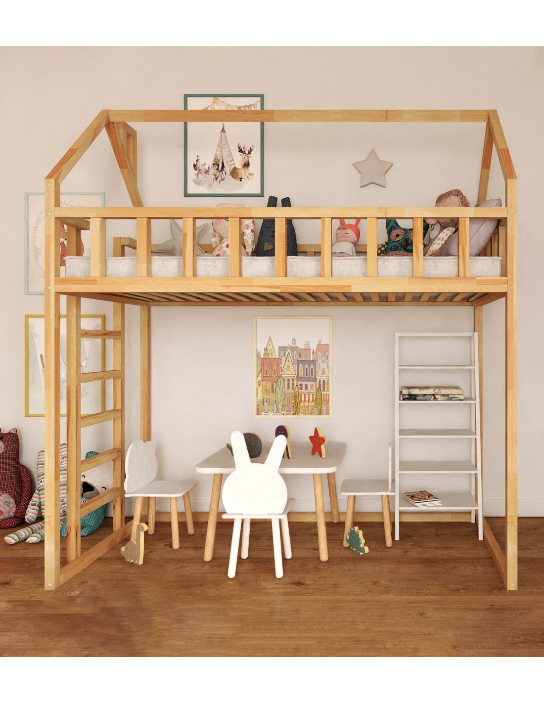 Arthur loft bed side entrance