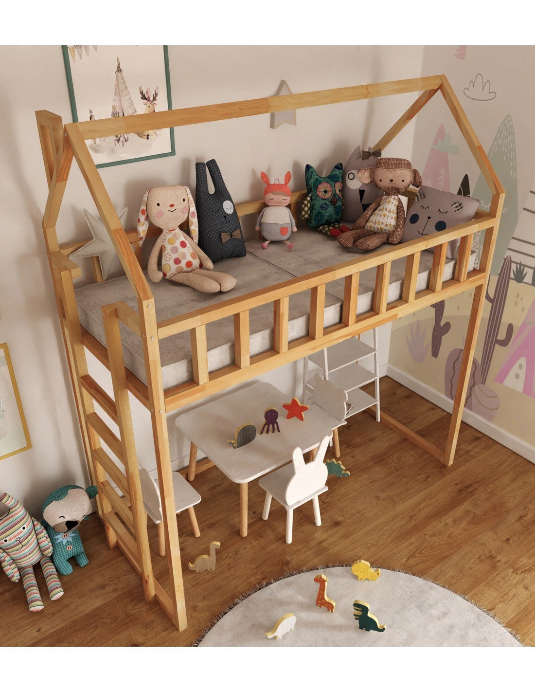 Arthur loft bed side entrance