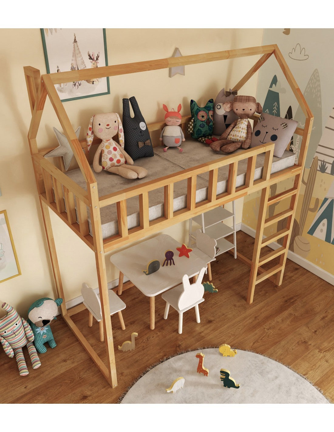 Arthur loft bed front entrance