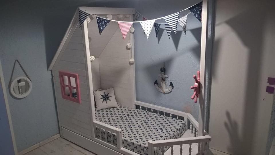 Schiffsbett Piratenbett Piratenschiff Kinderbett