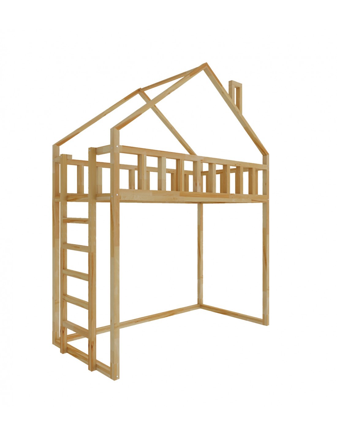 Lit mezzanine Starlight - entrée latérale