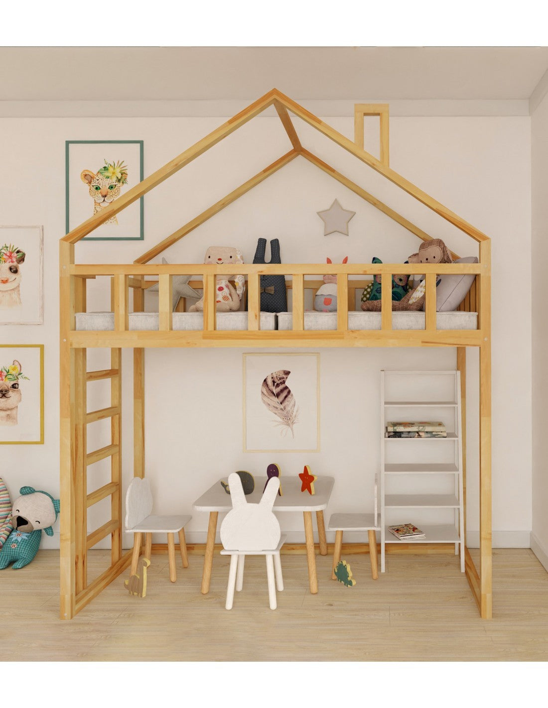 Lit mezzanine Starlight - entrée latérale