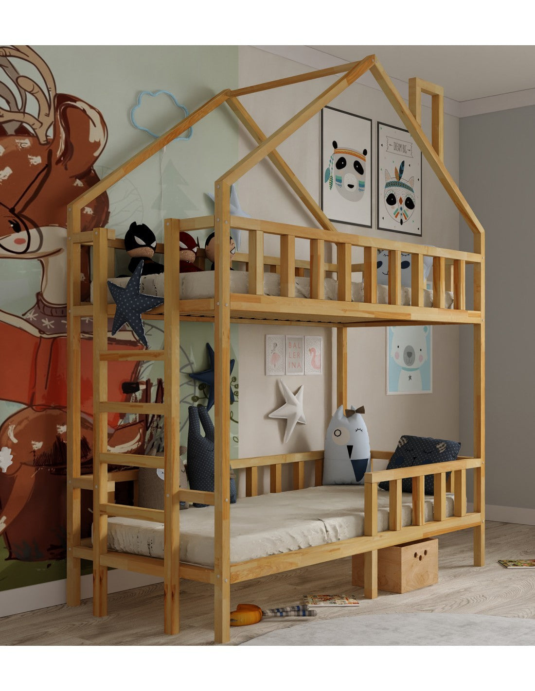 Starlight bunk bed - side entrance