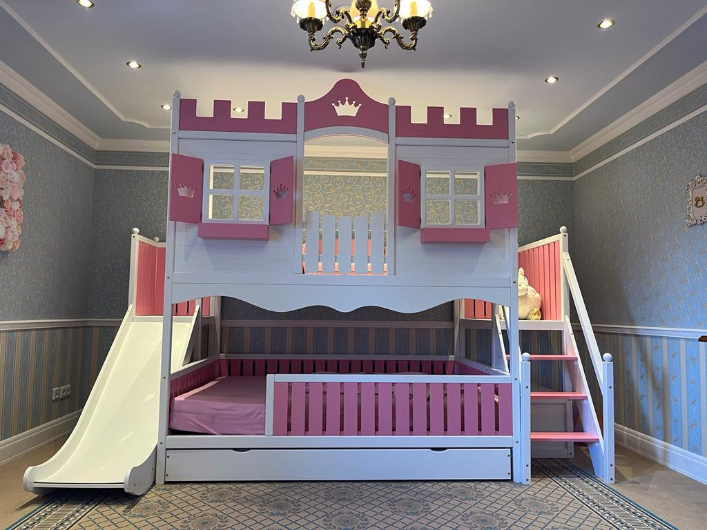 House Bed Palace PRINCESS Bunk Bed