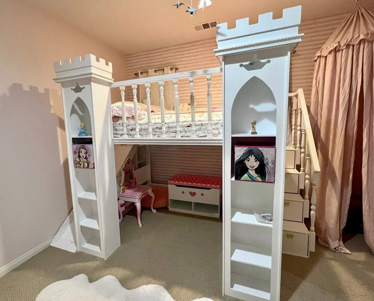 Princessbed Castlebed Princess Caste Bed Bunk Bed