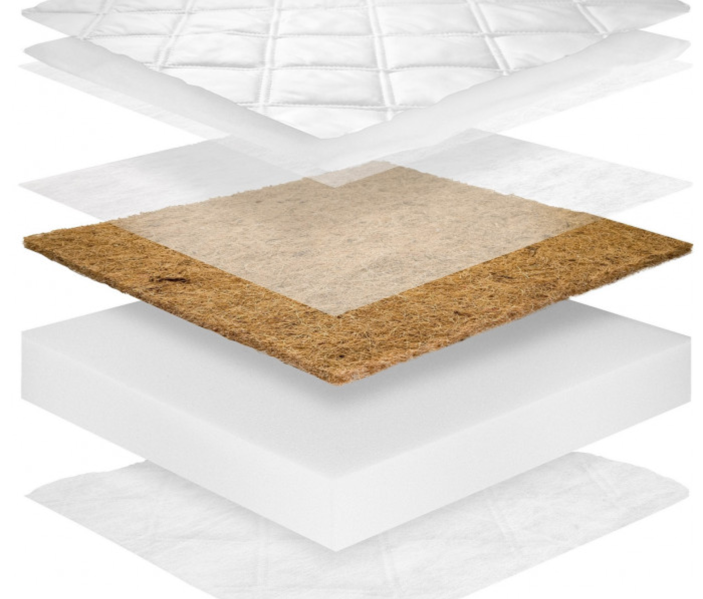 Maternelle pour enfants Kokosmatratze Noble Goose 15 cm Höhe