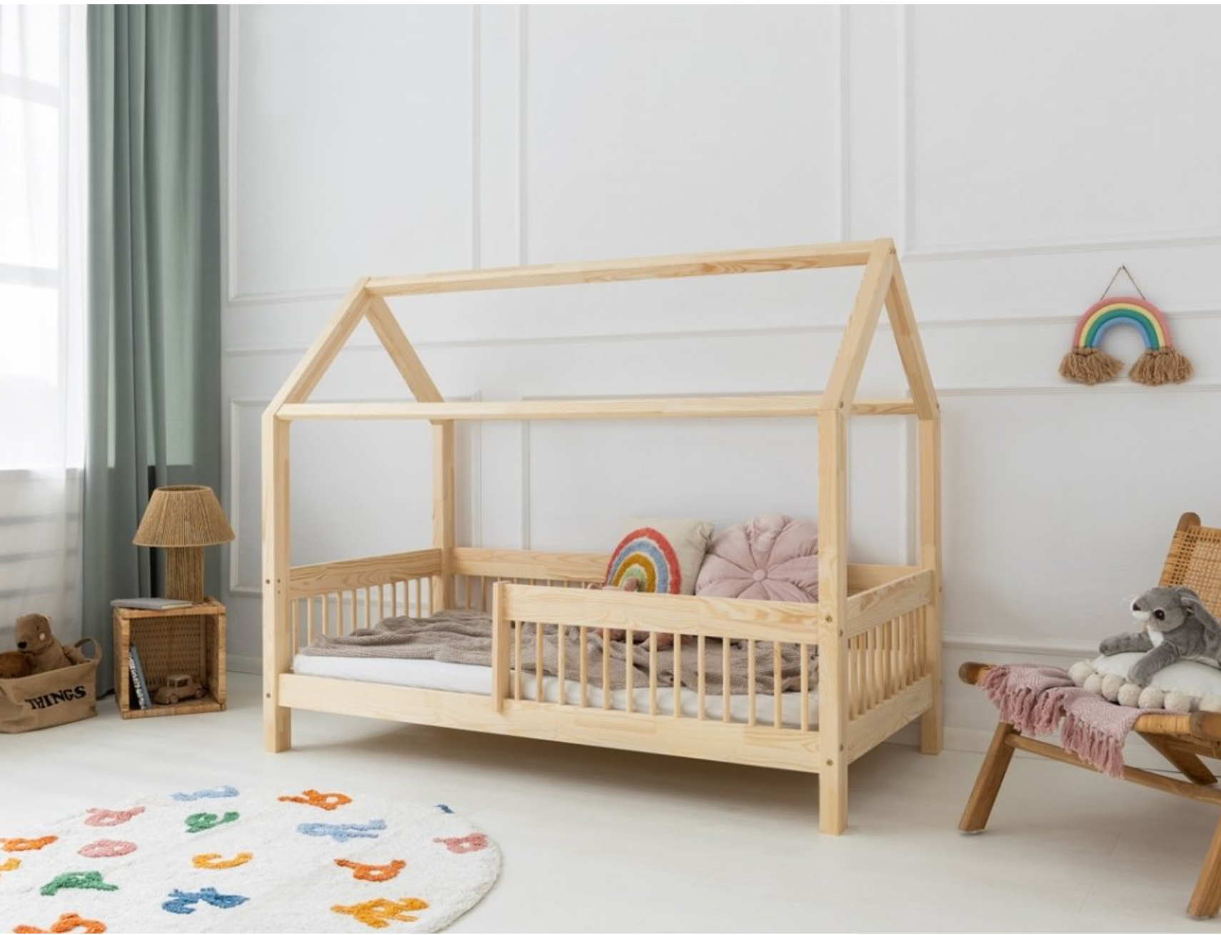 Kinderbett Hausbett Sinja