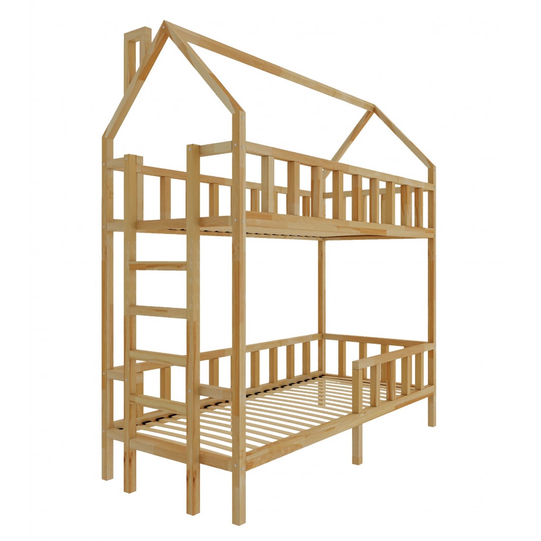 Hausbett Hochbett / Spielhaus ARTHUR Seiteneingang