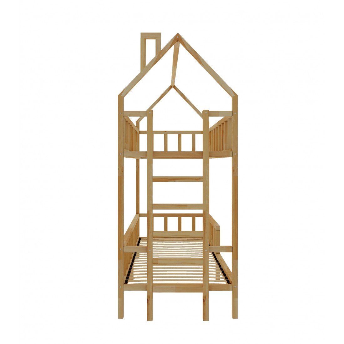 Hausbett Hochbett / Spielhaus ARTHUR Seiteneingang