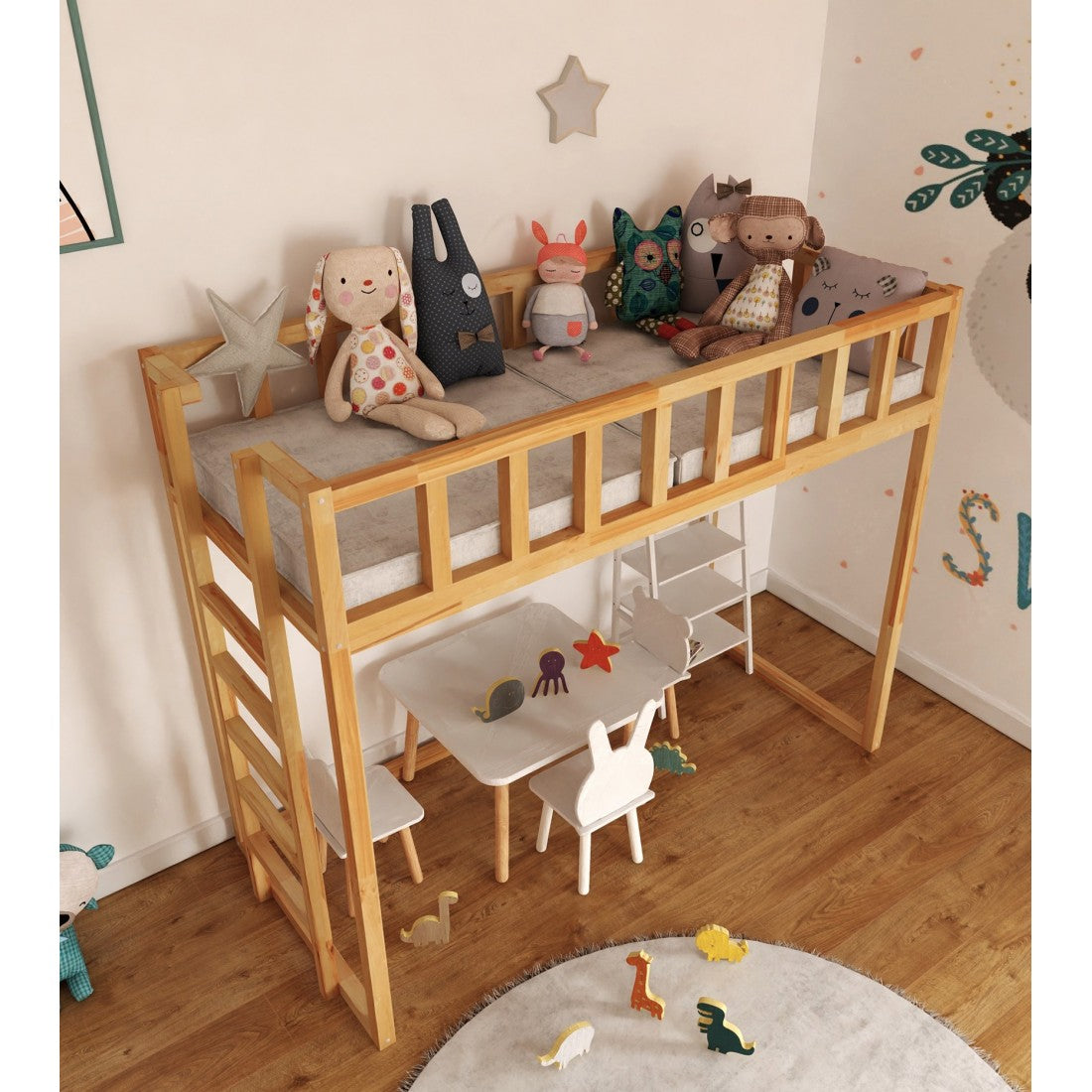 Filip loft bed - side entrance