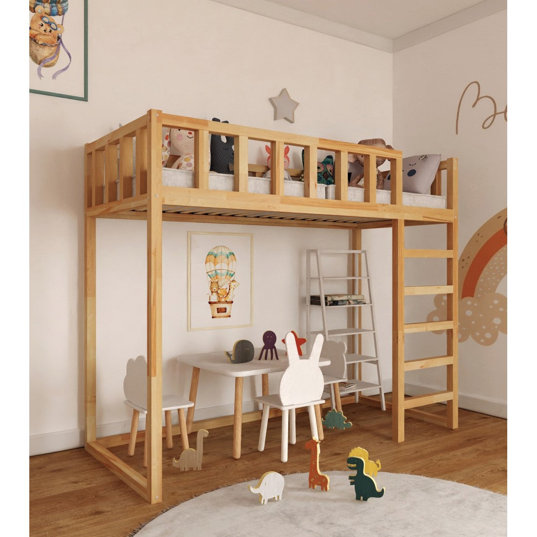Filip loft bed - front entrance