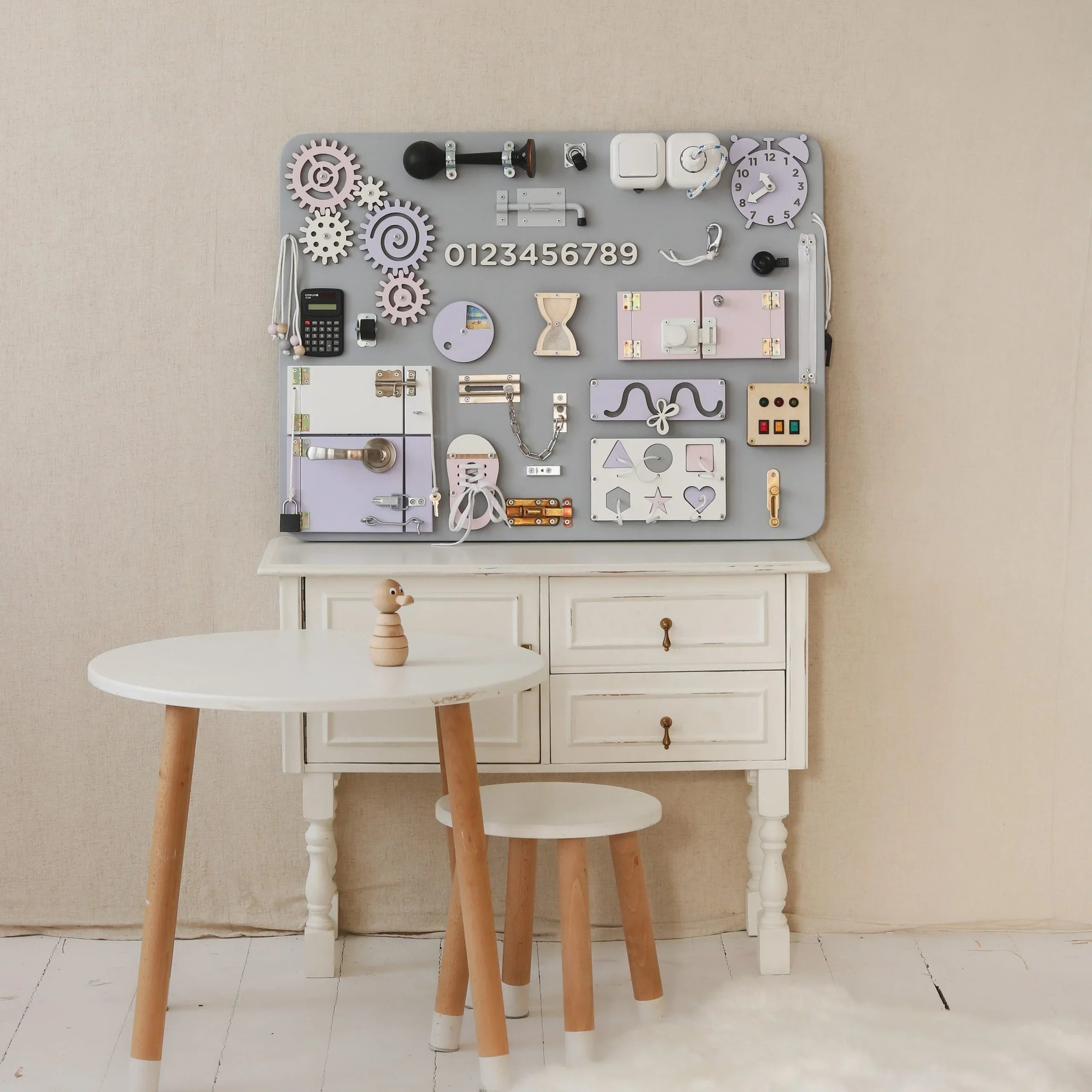 Große Motoriktafel Woobiboard PREMIUM XL Besties Power